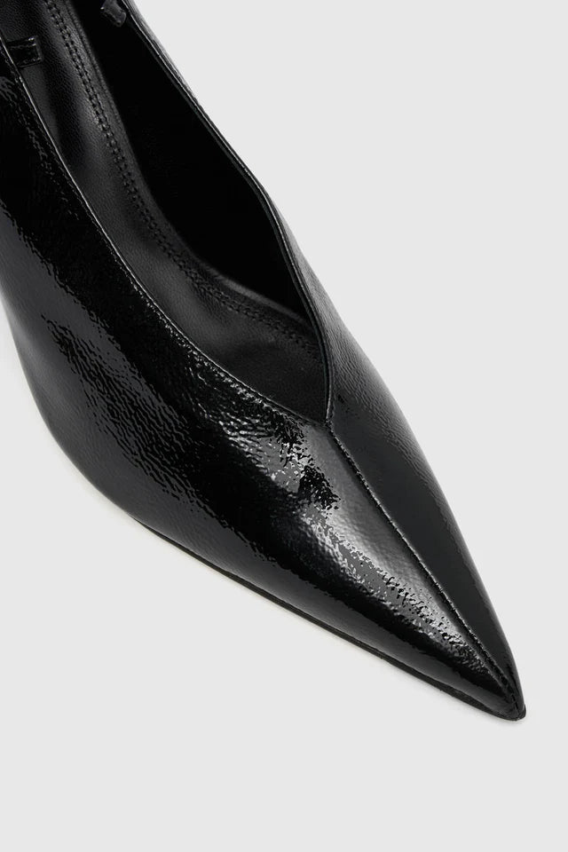 Camilla and Marc Rhys Patent Pump in Black