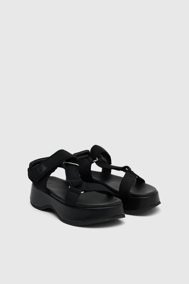 Camilla and Marc Romy Hiking Sandal in Black