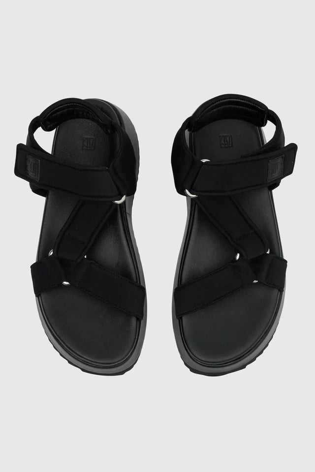 Camilla and Marc Romy Hiking Sandal in Black