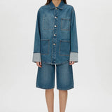 Camilla and Marc Sadie Denim Jacket in Classic Blue