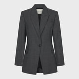 Camilla and Marc Seidler Blazer in Dark Charcoal
