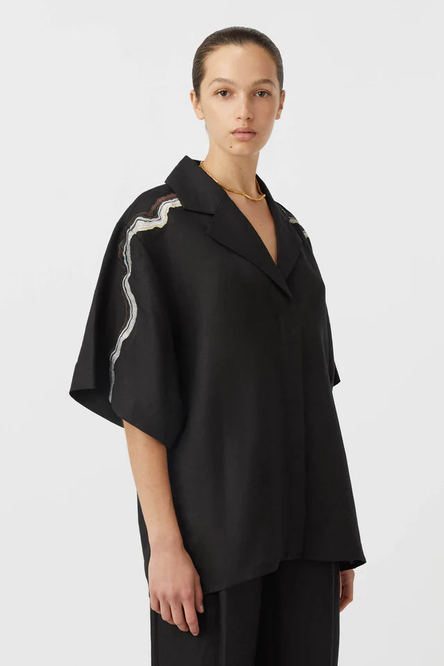 Camilla and Marc Serene Shirt in Black