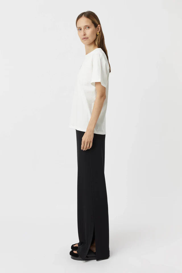 Camilla and Marc Stowe Tee in Soft White