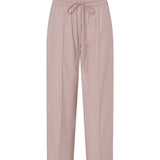 Camilla and Marc Vector Crop Pant in Mauve Pink Melange