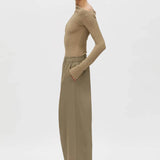Camilla and Marc Zeno Monogram Elastic Pant in Khaki
