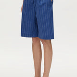 Camilla and Marc Alberto Short in Blue White Stripe