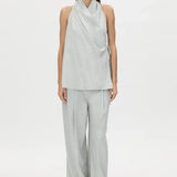 Camilla and Marc Alta Pant in Light Blue Marle