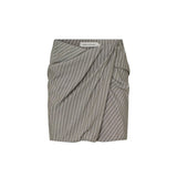 Camilla and Marc Illias Skirt in Ash Stripe