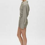 Camilla and Marc Illias Shirt in Ash Stripe