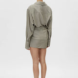 Camilla and Marc Illias Shirt in Ash Stripe