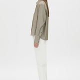 Camilla and Marc Illias Shirt in Ash Stripe