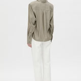 Camilla and Marc Illias Shirt in Ash Stripe