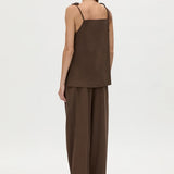 Camilla and Marc Serra Pant in Chocolate