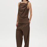 Camilla and Marc Serra Pant in Chocolate