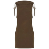 Camilla and Marc Serra Dress in Chocolate