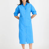 LMND Chiara Maxi Dress in Ink Blue