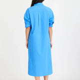 LMND Chiara Maxi Dress in Ink Blue