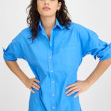 LMND Chiara Maxi Dress in Ink Blue