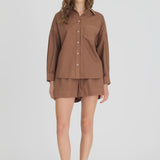 LMND Chiara Long Sleeve Classic in Macchiato