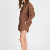LMND Chiara Long Sleeve Classic in Macchiato