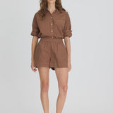 LMND Chiara Shorts in Macchiato