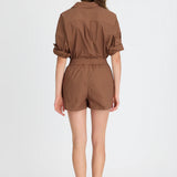 LMND Chiara Shorts in Macchiato