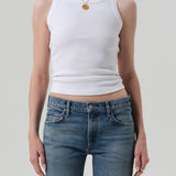 Citizens Of Humanity Isabel Rib Tank in White