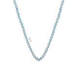 Crystal Haze Crystal Necklace in Aquamarine
