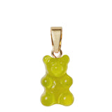 Crystal Haze Nostalgia Bear Classic Connector in Minion and Gold Plate