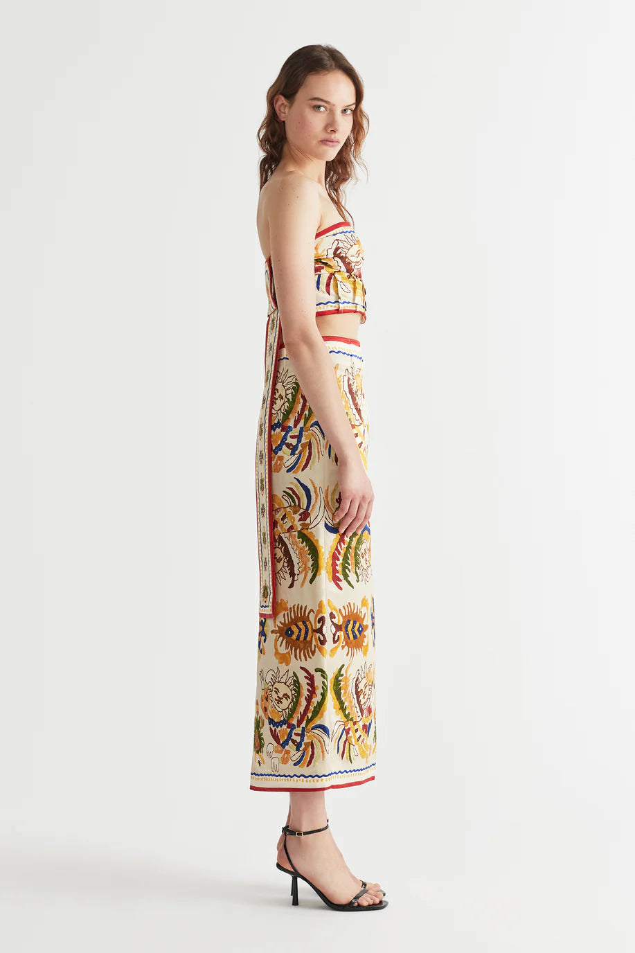 Antipodean Dancer Pencil Skirt