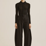 Esse Studios Meki Cocoon Jeans in Washed Black