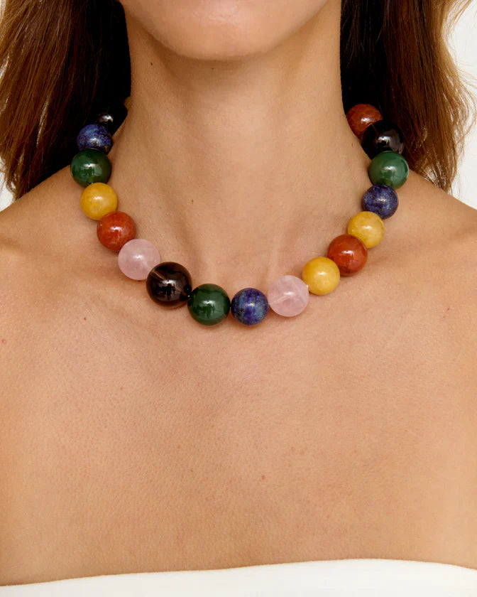 Eliou Lanai Necklace in Multi Color - detail view