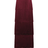 Esse Studios Cinca Fringe Maxi Skirt in Shiraz