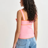 Essentiel Antwerp Haminata Top in Pure Pink