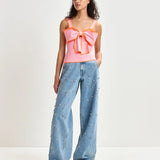 Essentiel Antwerp Haminata Top in Pure Pink