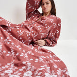 Essentiel Antwerp Hangeles Dress in Burnt Coral