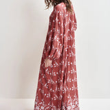 Essentiel Antwerp Hangeles Dress in Burnt Coral