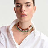 Essentiel Antwerp Heaster Necklace in Pink Lavender