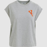Essentiel Antwerp Hobster T-Shirt in Nimbus Cloud