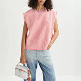Essentiel Antwerp Honduras Top in Calypso Pink
