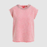 Essentiel Antwerp Honduras Top in Calypso Pink