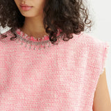 Essentiel Antwerp Honduras Top in Calypso Pink