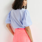 Essentiel Antwerp Horange Shirt in Aqua Blue