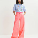 Essentiel Antwerp Horange Shirt in Aqua Blue
