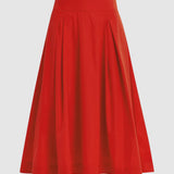 Essentiel Antwerp Hosanna Skirt in True Red