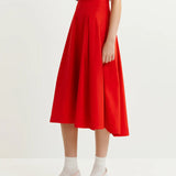Essentiel Antwerp Hosanna Skirt in True Red