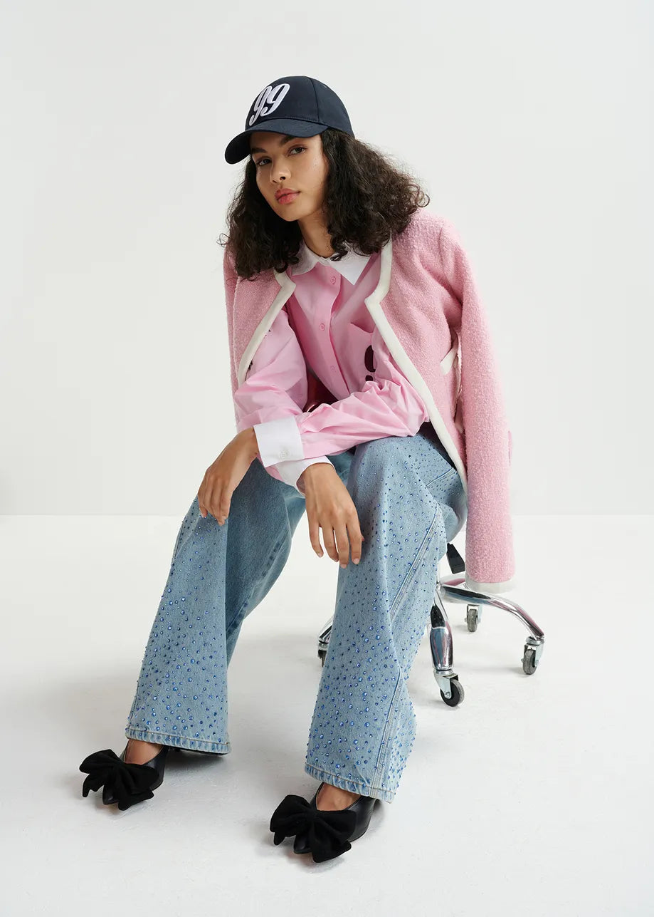 Essentiel Antwerp Howy Jacket In Ballerina Denim Iniquity Essentiel Antwerp Howy Jacket In Ballerina Denim Iniquity