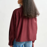 Essentiel Antwerp Ibow Shirt in Margot Mauve