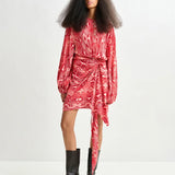 Essentiel Antwerp Ifrench Dress in Santa Claus