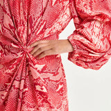 Essentiel Antwerp Ifrench Dress in Santa Claus